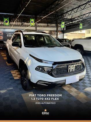 FIAT TORO 1.3 TURBO 270 FLEX FREEDOM AT6 FIAT TORO 1.3 TURBO 270 FLEX FREEDOM AT6